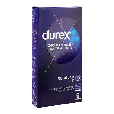 Durex Originals Extra Safe Condoms (6-Pack)