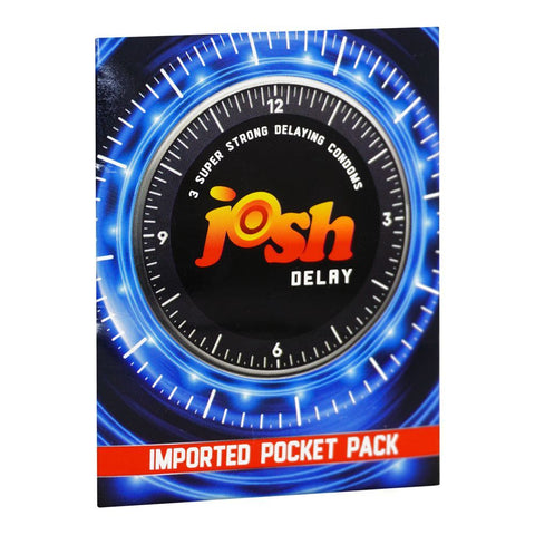 Josh Delay Condoms (3-Pack)
