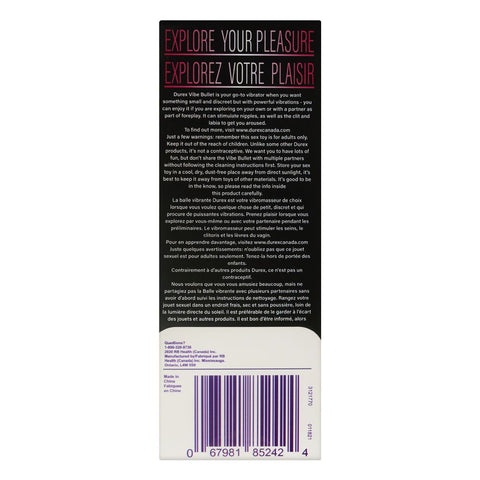 Durex Intense Vibrating Bullet (Waterproof)